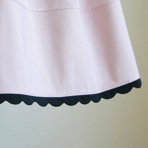 美品♡jolie mignon グログランタフタ 裾スカラップ付ふんわり