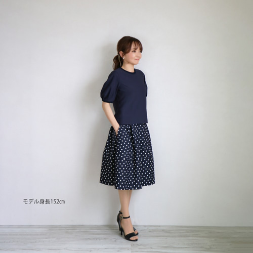 jolie mignon ジョリーミニョン　パフスリーブストレッチTシャツ36 jolie mignon ジョリーミニョン パフスリーブストレッチTシャツ36