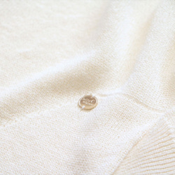 [售罄]日本紙x棉質口袋長開衫（灰白色[配飾] [日本製造] [免費送貨] 第7張的照片
