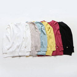 [售罄] [喬利·米尼翁]帶V領開叉的套頭衫[淺藍色] [配飾] [日本製造] [免費送貨] 第8張的照片