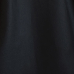【成人亞麻斜紋棉布裙】彈力亞麻自然褶裙【黑色】 第15張的照片