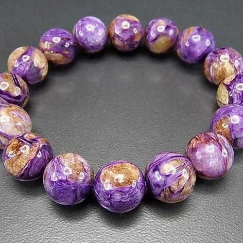 楽天市場】チャロアイト ブレスレット 13mm 18.5cm メンズM