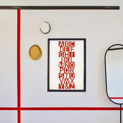 A - Z 大きなポスター・アルファベット ミニマルデザイン・ラージサイズ・北欧 3枚目の画像