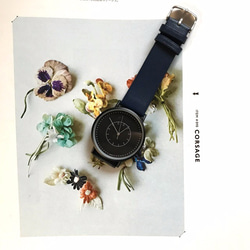 [正品皮革]皮革手錶簡約手錶男士女士 第2張的照片