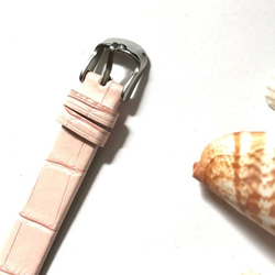 スケルトン腕時計 ホワイト×ピンク　 3枚目の画像