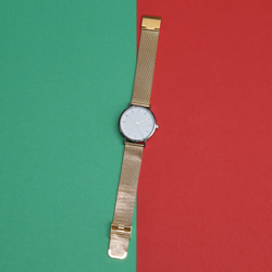 共に時を刻むペアウォッチ～ステンレス シンプル 腕時計 メンズ レディース 兼用 4枚目の画像