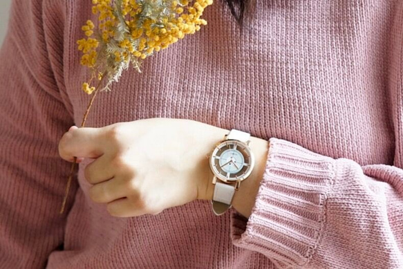 【美品】スケルトンデザイン レザー手巻き腕時計 楽天市場】【ふるさと納税】機械-手巻き式ハンドメイドウォッチ