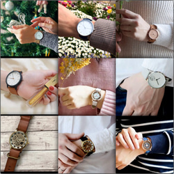 レザーウォッチ ブラウン 腕時計 メンズ レディース シンプル ギフト