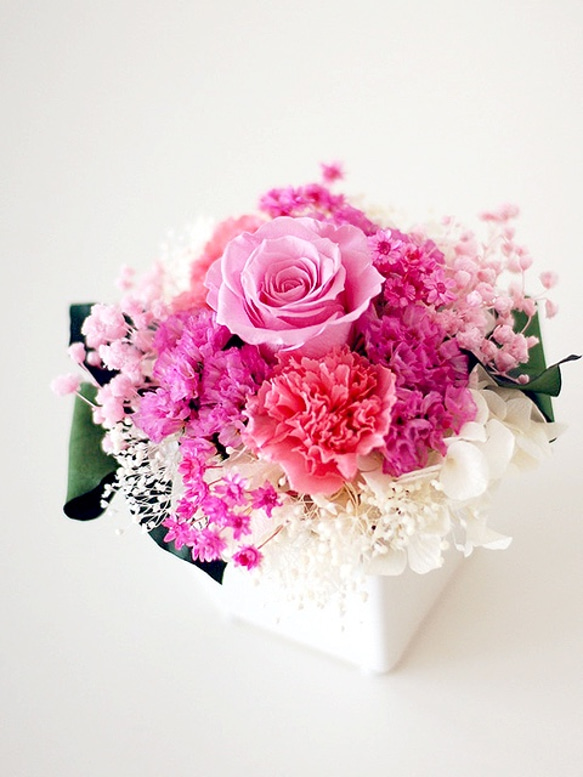 【早割実施中】再販14★キュートに咲いたピンクのお花の母の日プレゼント【Creema限定】 3枚目の画像