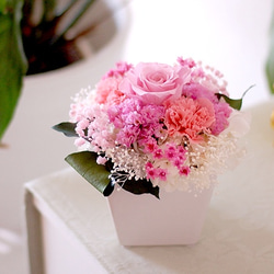 【早割実施中】再販14★キュートに咲いたピンクのお花の母の日プレゼント【Creema限定】 1枚目の画像