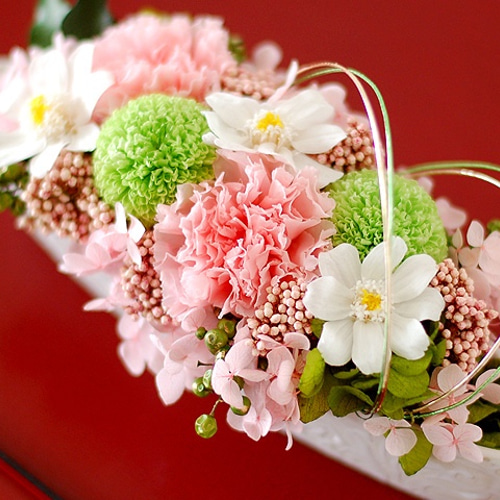 ☆プリザーブドフラワー新春アレンジメント3点セット☆ 楽天市場】プリザーブドフラワー 新春 蘭寿 らんじゅ ひな祭り 雛祭り