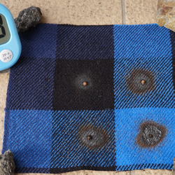 【防寒小物2022】ウール100%_IR加工ブランケット　WB01 6枚目の画像