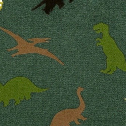 恐竜だいすき　（緑）　ランチクロス　ナフキン　お弁当包み 3枚目の画像