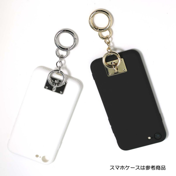 もうスマホを落とさない【2Way Ring Strap】スマホアクセサリースマホリング 携帯ストラップ携帯アクセサリー　 6枚目の画像