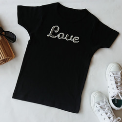 大人のためのお洒落なTシャツ（Love） 2枚目の画像