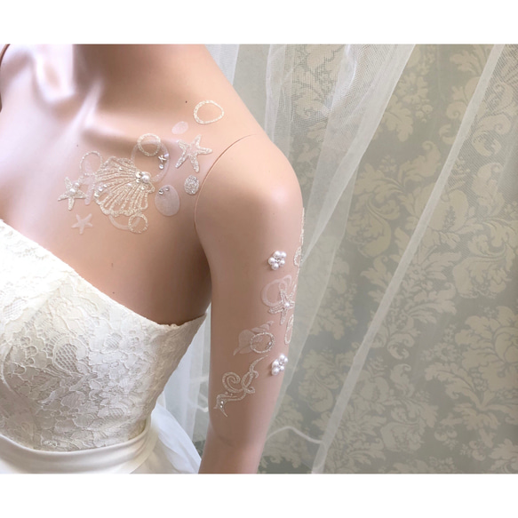 S70＊Bタイプ＊貼るアクセサリー＊ウェディング 結婚式 海外挙式 