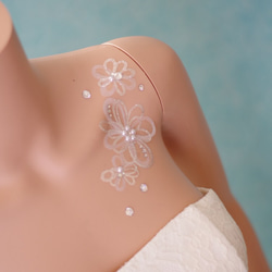 F180＊ラグジュアリーフラワー＊ウェディングドレス＊結婚式