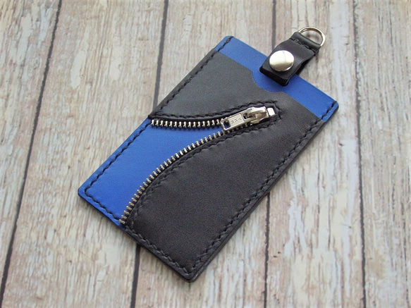 レザー ジッパーケース 黒 Hender Scheme 黒 レザー ジッパーケース