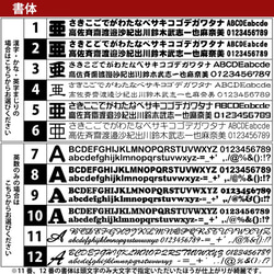 スクエア ラメ ゴルフ ネームプレート ネームタグ 名入れ（メール便送料無料） 8枚目の画像