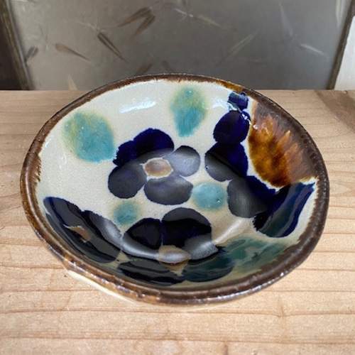 アウトレット】小鉢 花紋 2枚セット エドメ陶房 やちむん 陶器 お椀