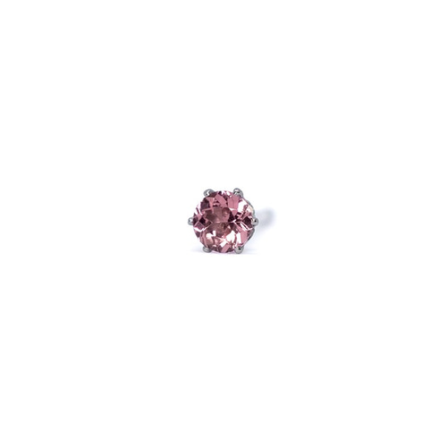 マライア・ガーネット 3mm（片耳） ピアス（スタッド・一粒） Crystal ...