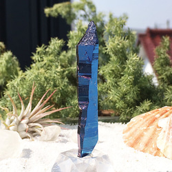 宝石ルース 『美しいクォーツのカービング』艶消し水晶コスモスシェープ7枚花びら！ 宝石ルース 『美しいクォーツのカービング』艶消し水晶コスモス