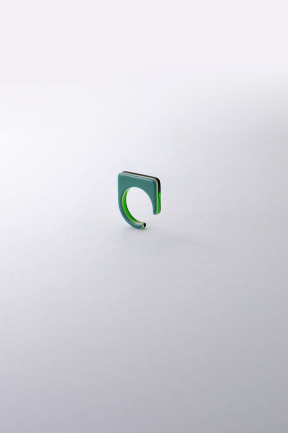 Slit Ring スリットリング（401 layer green）SLIT 2 1枚目の画像