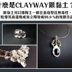 CLAYWAY 銀黏土 10g裝 - 金工 素材 Silver Clay 第1張的照片