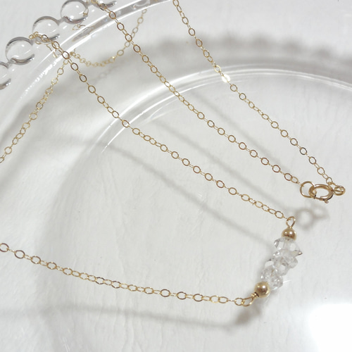 accessories mau ハーキマーダイヤ ロングネックレス（楽天市場