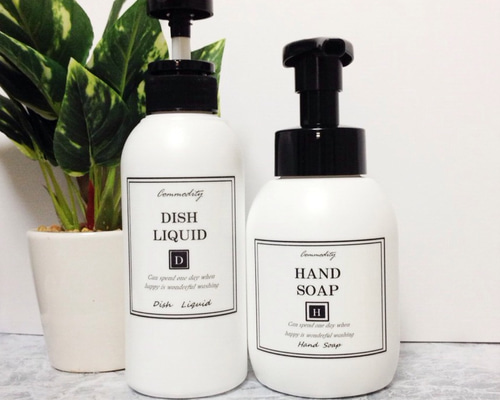 送料無料】食器用洗剤と泡ハンドソープ2本セット バス・トイレ・洗面