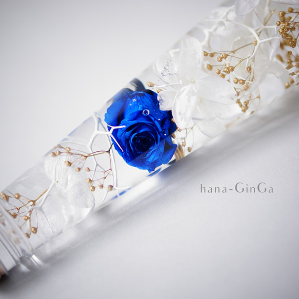 ハーバリウム『A rose./ブルー』 3枚目の画像