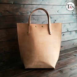 栃木レザーで作ったヌメ革のリュック】 牛革 レザー 本革 シンプル