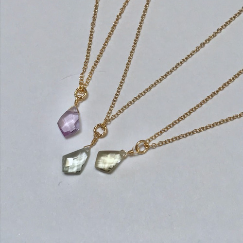 希少！14kgfピンクアメジストブレッドカット