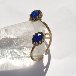 Swarovski スワロフスキー リング2個セット SWAROVSKI ☆ 2粒リング ☆ スワロフスキーリング 指輪・リング