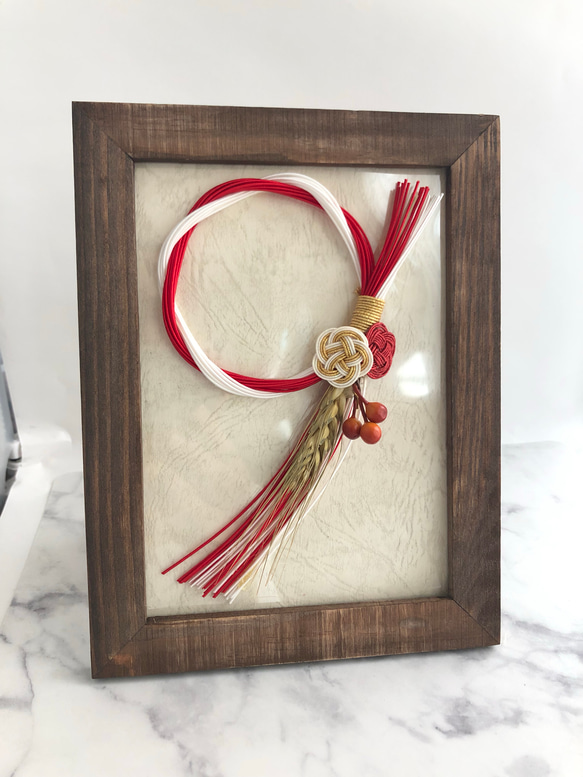 水引しめ縄 お正月飾り フレーム その他アート For Me 通販 10837652