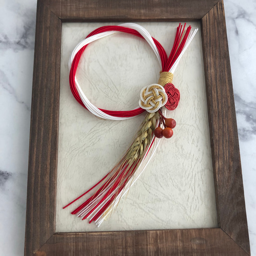 水引しめ縄 お正月飾り フレーム その他アート For Me 通販 10837652
