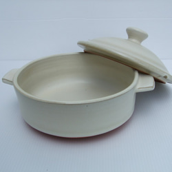新品到貨！ Cocotte 鍋尺寸 8/白色（適合 3 至 4 人） 第4張的照片