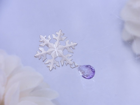 snowflakes～雪の結晶～ペンダントトップ　ver.2 3枚目の画像