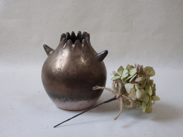 陶製ガーリックオブジェ(m) 2枚目の画像