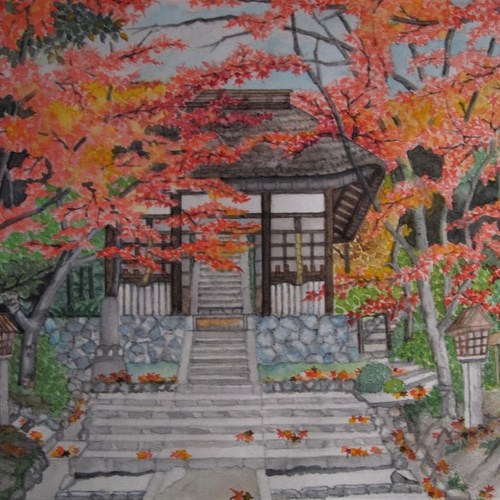 思い出の風景 絵画 t/tピクチャー 通販 6287791｜Creema(クリーマ)