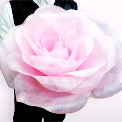 ジャイアントフラワー ローズL マリンブルー　Giant Flower 花径約45cm　結婚式　アニバーサリー 5枚目の画像