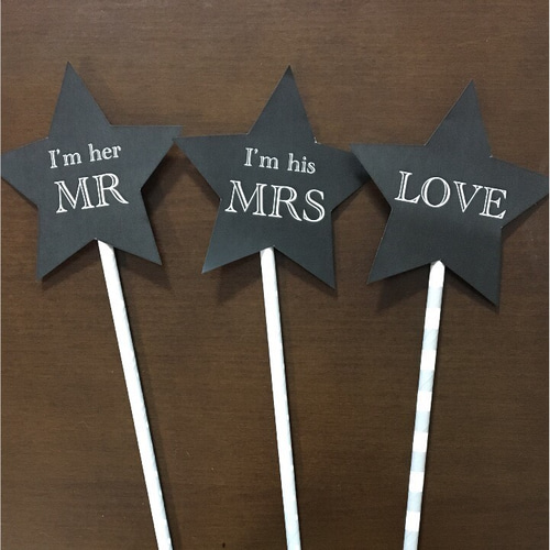 結婚式♡フォトプロップス12本セット(*ˊ˘ˋ*)。♪:*° 結婚式♡フォトプロップス12本セット(*ˊ˘ˋ*)。♪:*°