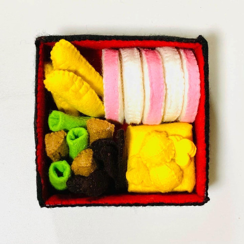 フェルトままごと おせち料理 雑貨・その他 hanana 通販