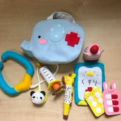 36 フェルトままごと　お医者さん　オーダーページ 36 フェルトままごと お医者さん オーダーページ 36 フェルトままごと