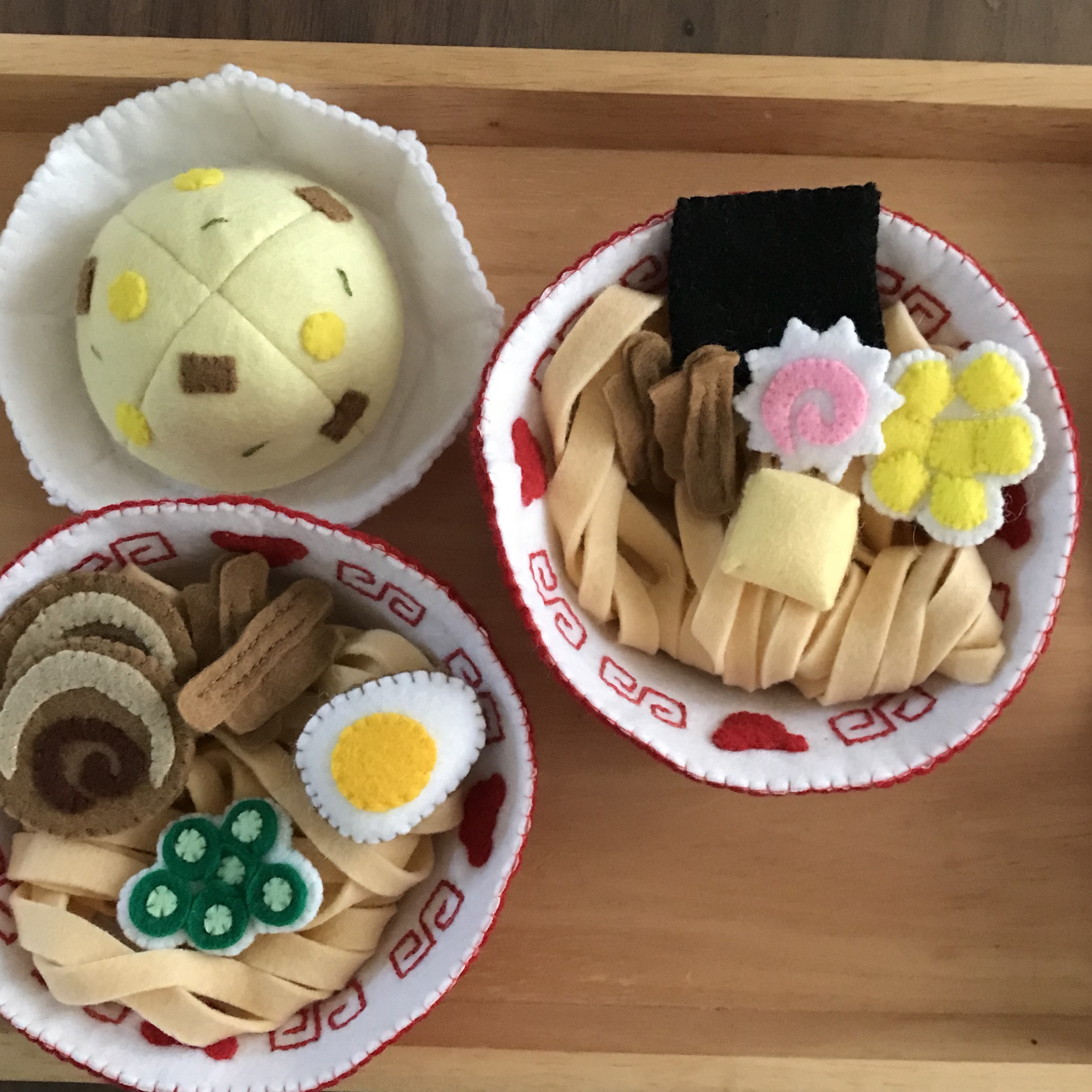 28 フェルトままごと ラーメンバッグ オーダーページ 28 フェルト