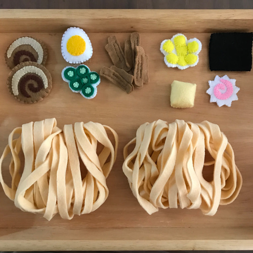 28 フェルトままごと　ラーメンバッグ　オーダーページ 28 フェルトままごとラーメンバッグオーダーページ