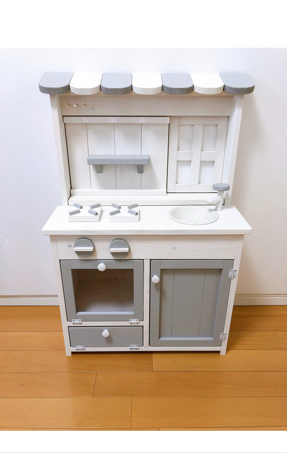 ひなた様オーダー 木製 おままごとキッチン お店屋さんごっこ おもちゃ  