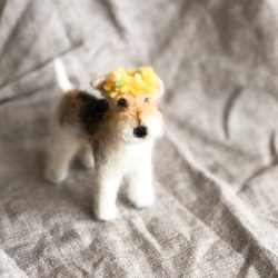 羊毛フェルト犬 ジャックラッセルテリア 羊毛フェルト sumimugi 通販