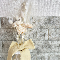 横長スワッグ＊コットンフラワー スワッグ fioregalo＊JHA認定講師