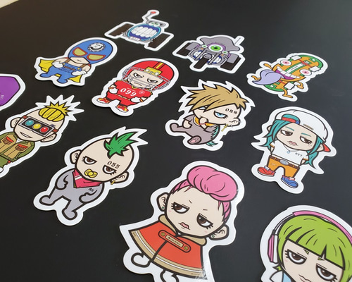 キャラクター ステッカーセット 2_e567f2fac46136f0456751417acb